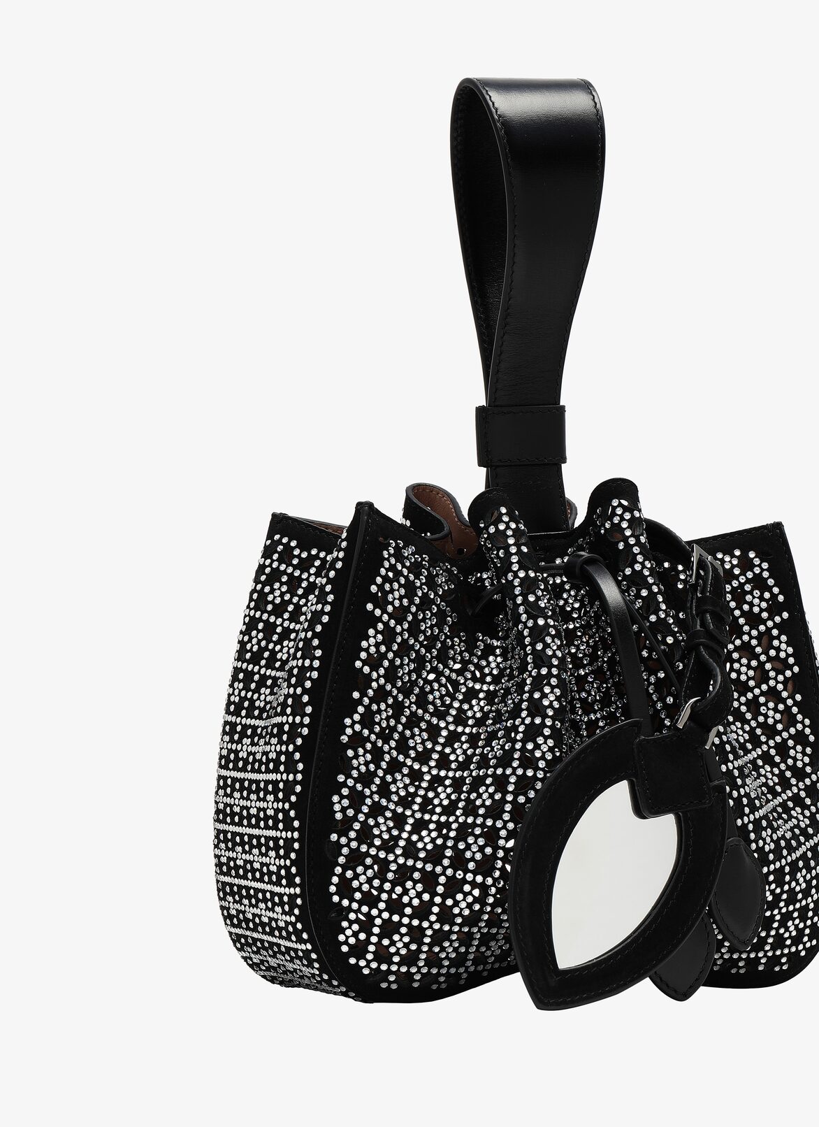 Rose-Marie Small Handbag  ALAÏA BLACK ROSE-MARIE SMALL HANDBAG